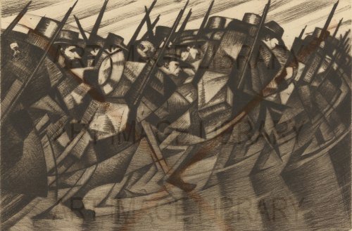 Image no. 3348: Returning to the Trenches (Christopher Richard Wynne Nevinson), code=S, ord=0, date=1916